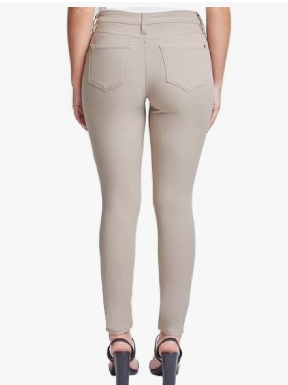 Royalty for Me Hyperstretch Khaki Tan 22W provide a slimming silhouette NWT - Picture 3 of 16